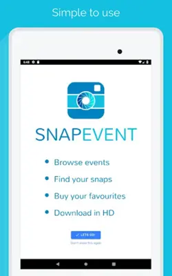 SnapEvent android App screenshot 9